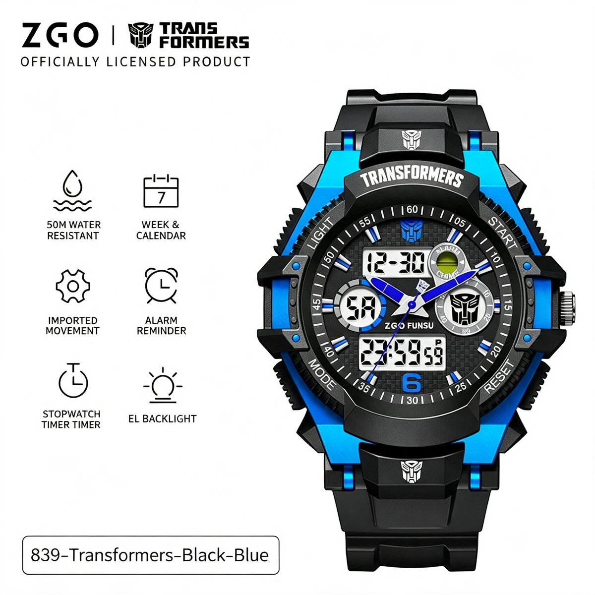 ZGO x Transformers12‑year‑old teens, junior high school students